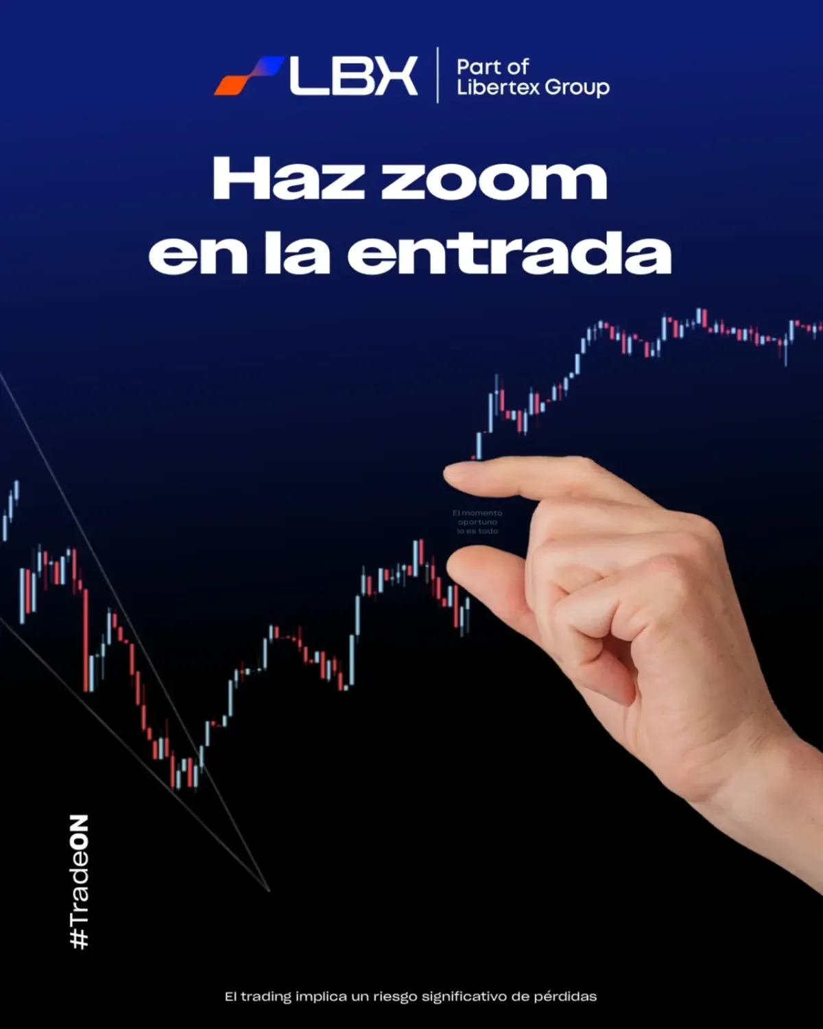 Foto vertical relacionada con LBX y advertencia de que el trading implica un riesgo significativo de pérdidas Foto vertical relacionada con LBX y advertencia de que el trading implica un riesgo significativo de pérdidas